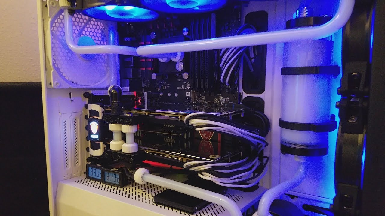 Fractal Design Define R6 Custom Watercooled Gaming PC September 2018
