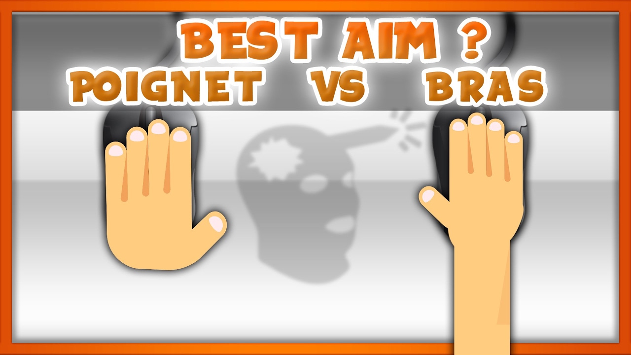 Viser avec la main ou le bras ? tuto complet !