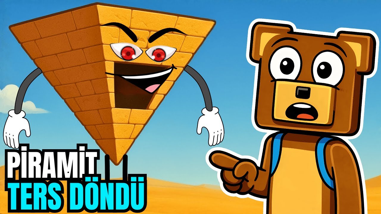 Piramiti Ters Çevirip İçine Girebildik mi? | Super Bear Adventure gameplay @Besavi