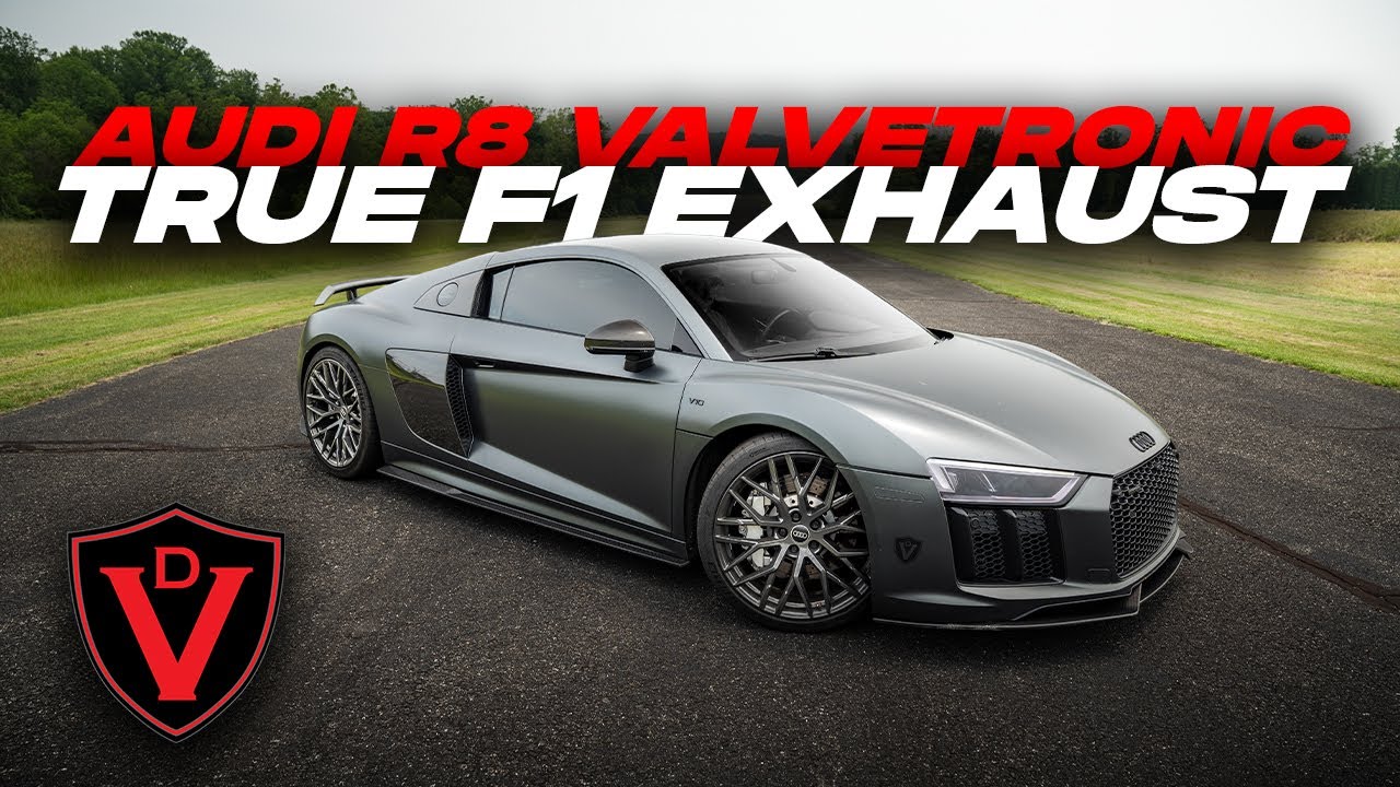 Audi R8 V10 w/ Valvetronic F1 Exhaust! (SO LOUD) | Valvetronic Designs