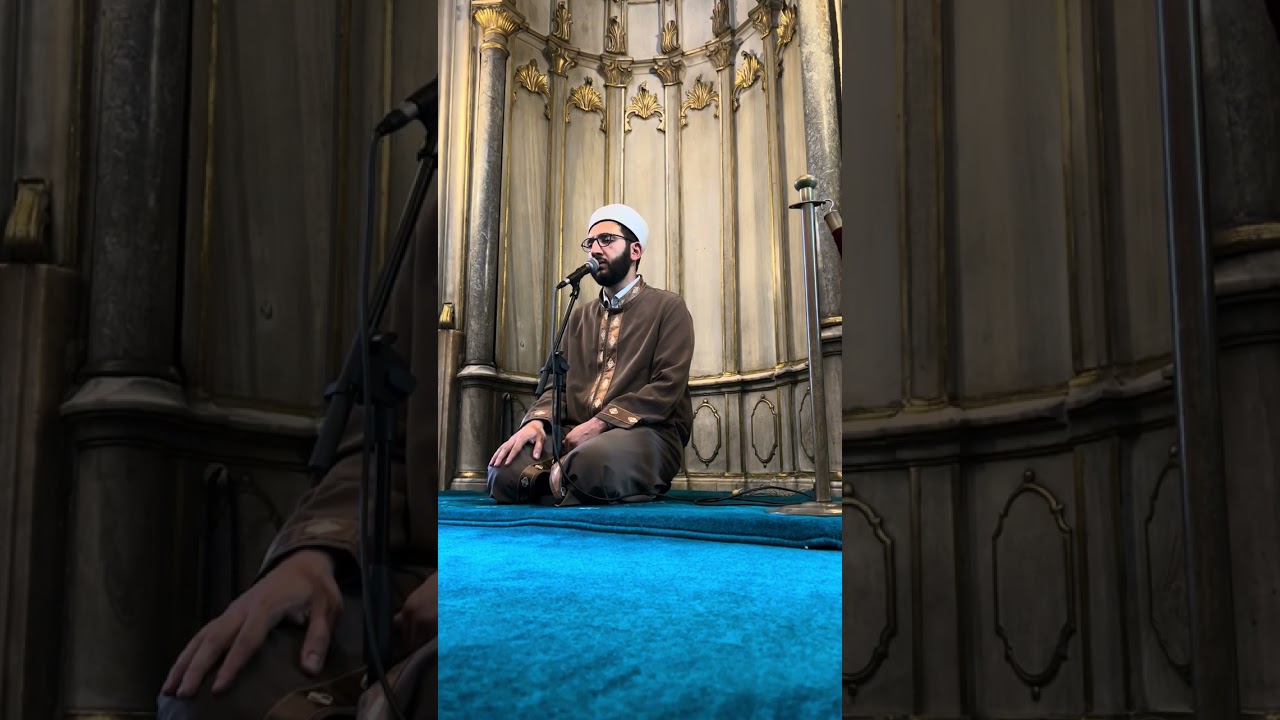 Eyüp Sultan Camii Beytullah ÖZDEMİR hocadan güzel bir tilavet 🌹🤲
