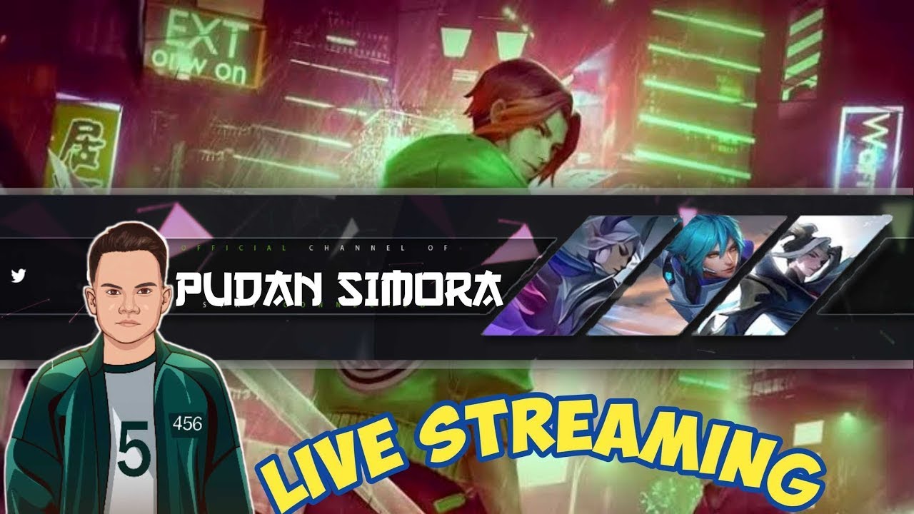 LIVESTREAM Mobile Legends - Push Alucard sampai Global