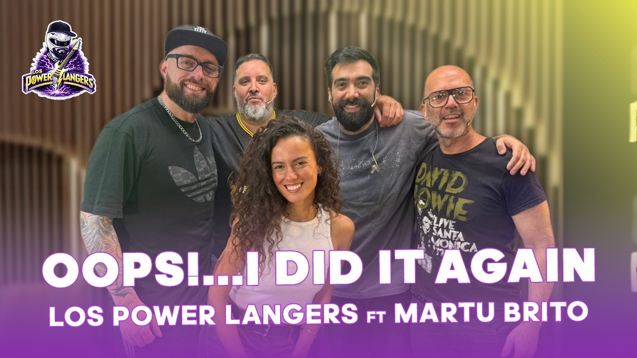 Oops! I Did It Again (Britney Spears) | Cover en Vivo | Los Power Langers ft. Martu Brito | SCV