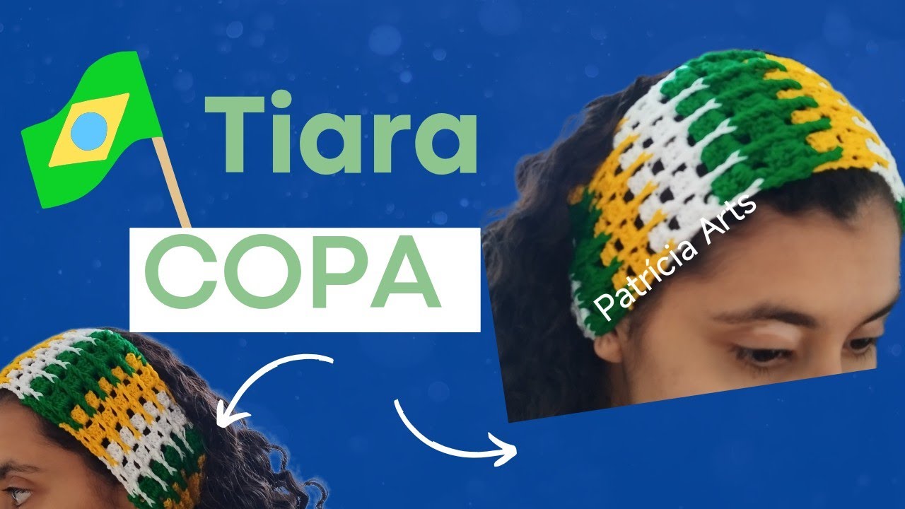 TIARA EM CROCHÊ 🇧🇷|passo a passo 2026 #passoapasso #crochet #facil 