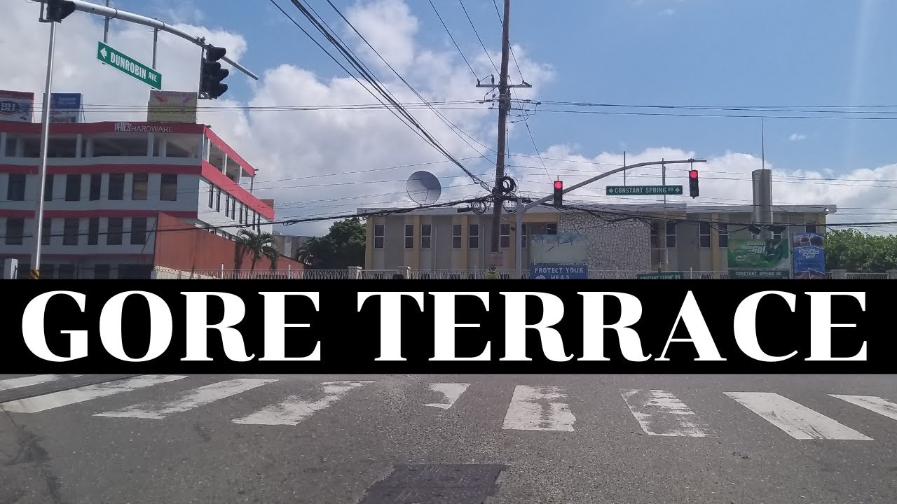 DRIVING THROUGH THE COMMUNITY OF GORE TERRACE | OFF CONSTANT SPRING ROAD | KINGSTON | JAMAICA