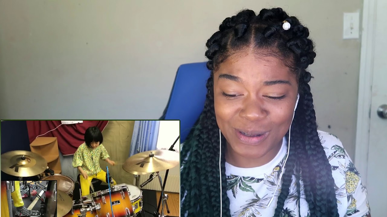 Good Times Bad Times - LED ZEPPELIN / Cover by Yoyoka , 8 year old