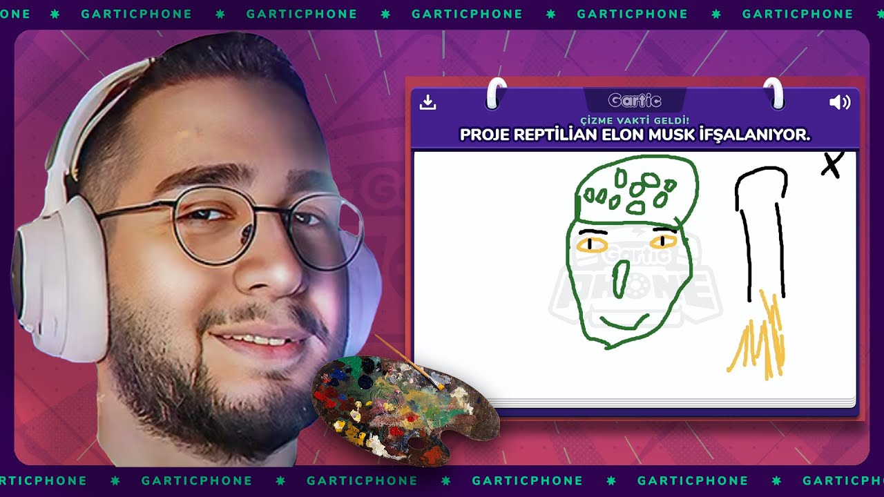 DÜNYA'NIN EN GARİP ÇİZİMLERİ ! 🎨 | EKİP İLE GARTIC PHONE