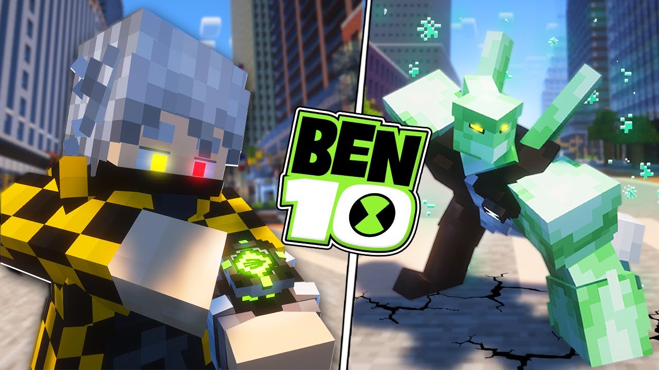 ОБЗОР ЛУЧШЕГО МОДА BEN 10 в МАЙНКРАФТ | ВЫБЕРИ СВОЕГО ГЕРОЯ!
