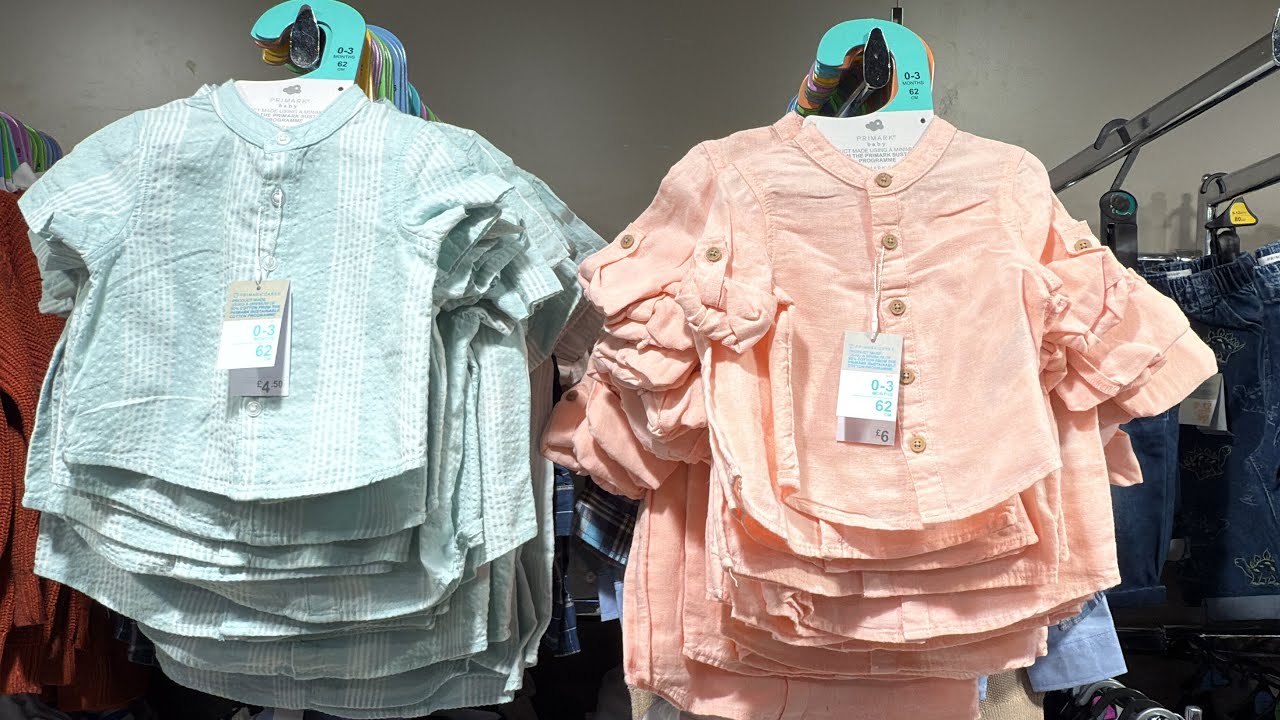 Primark Baby Girls & Boys ; 0 - 36 Months New Collection - August 2025