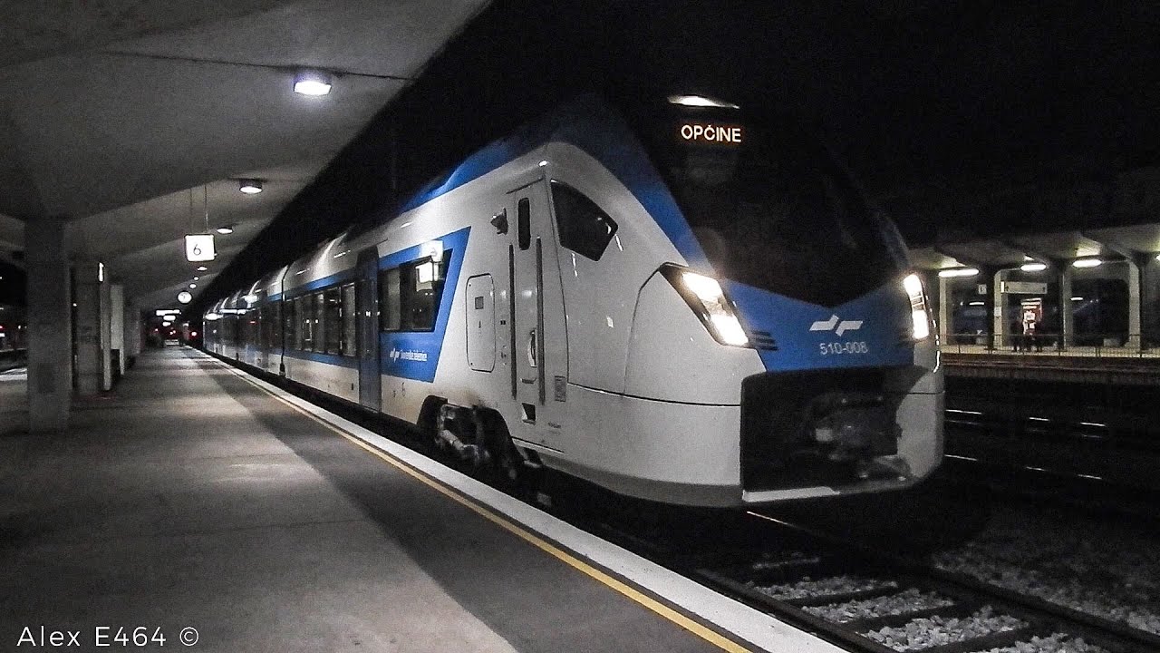 ARRIVALS & DEPARTURES AT LJUBLJANA TRAIN STATION