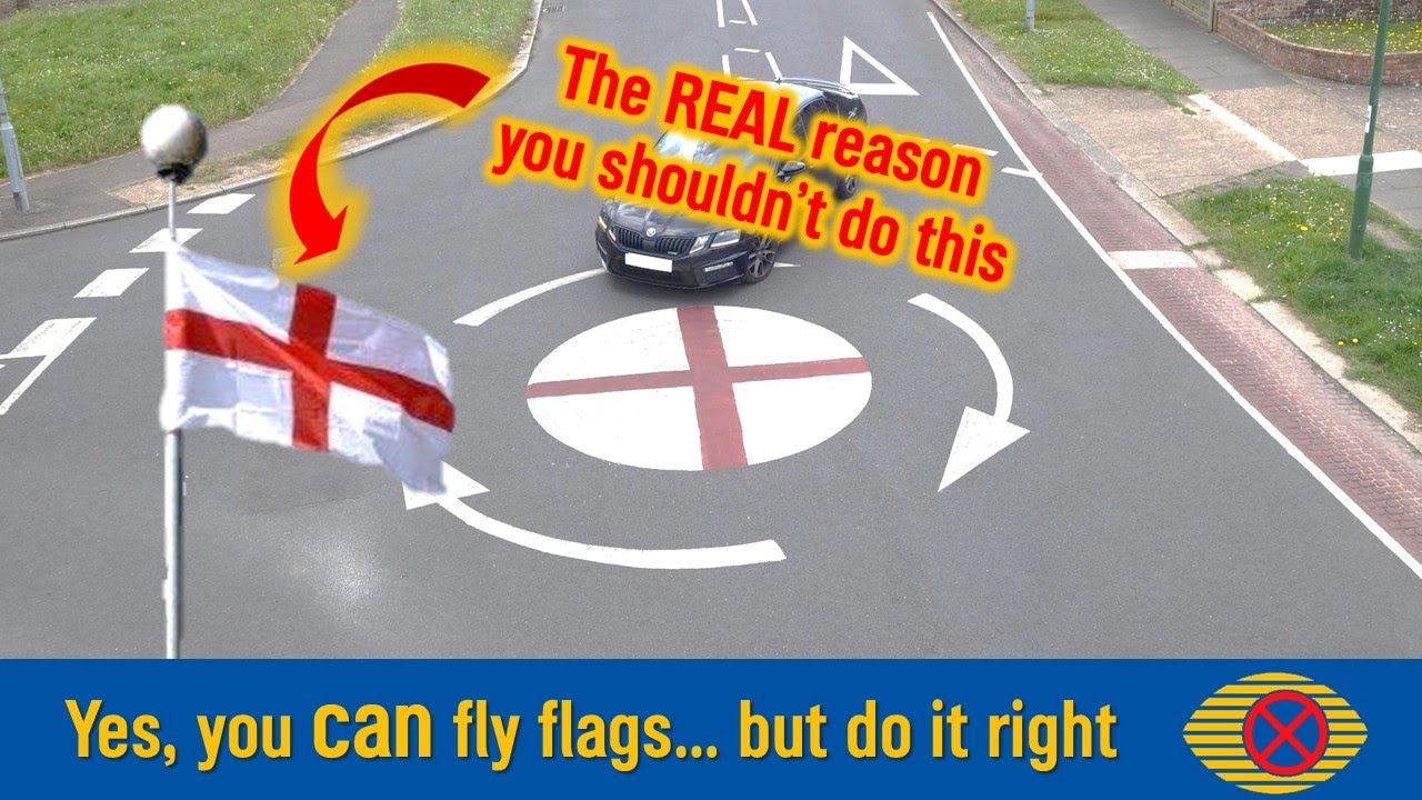 You CAN fly a flag; just do it properly. Seriously, stop listening to rage bait.