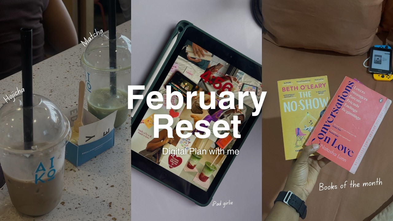 Starting my year in February 🌷| Digital Plan With Me on my iPad