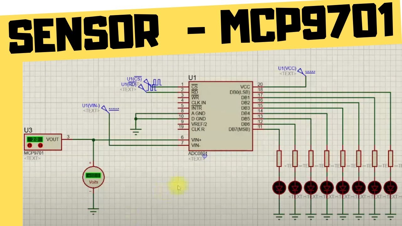 MCP9701 MCP9701A -  SENSOR DE TEMPERATURA