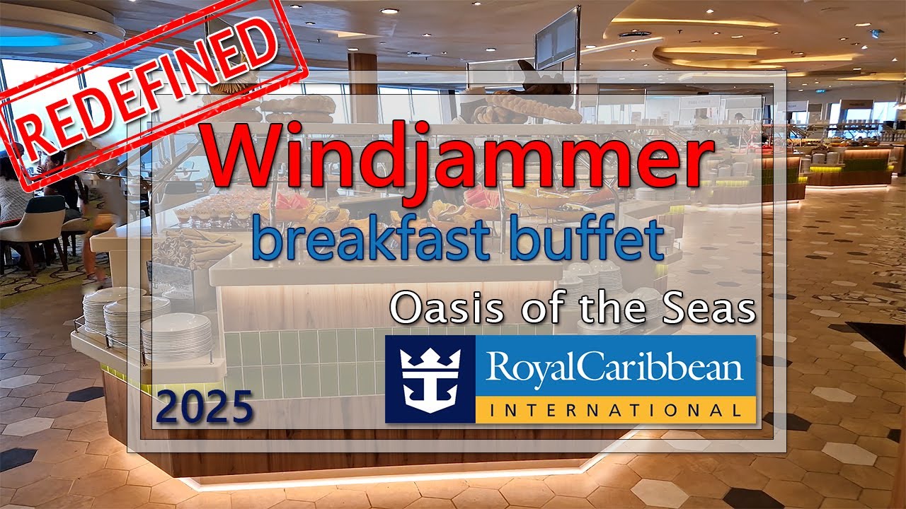 The Way They Do It 🍳 | Windjammer Breakfast – Royal Caribbean #cruise #food #cruisetravelvideos
