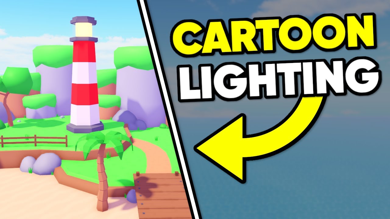 How to make CARTOON LIGHTING in Roblox Studio