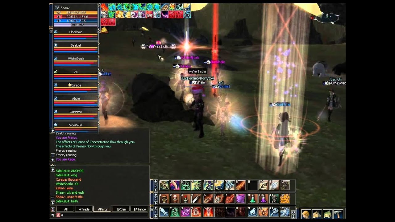 Lineage ][ Nanaki - Clan jghphhhf | Shaav - HowMuchDontCryActuallySucks
