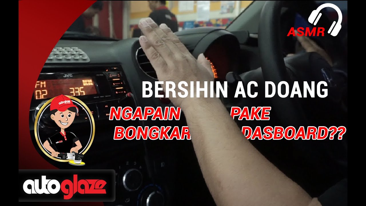 CARA BERSIHIN AC TANPA BONGKAR DASHBOARD - HONDA BRIO
