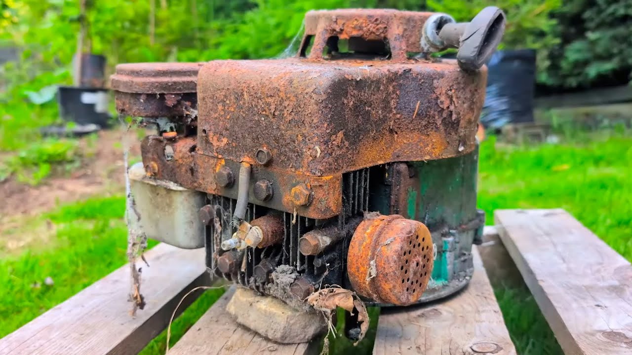 MYSTERIOUS RUSTY ARCHAIC ENGINE - Will It Run?