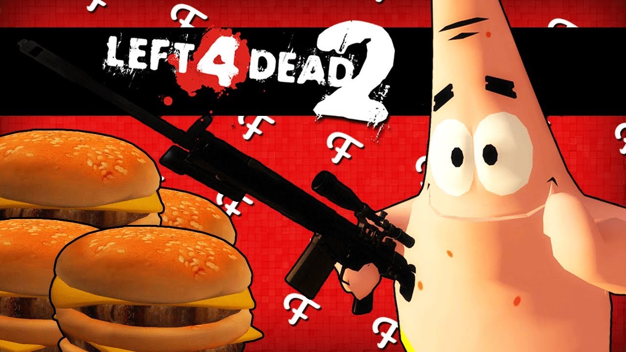 L4D2: Атака зомби-крабби-пати! (Left 4 Dead 2 Spongebob Edition — Comedy Gaming)