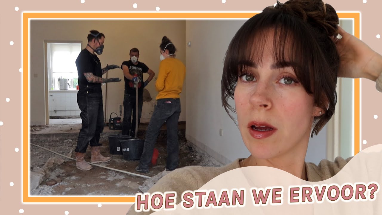 Zand graven tot de fundering! & Rondje met de aannemer ⚒️🏡 || KLUS & VERHUISVLOG 4 || Vlog 514