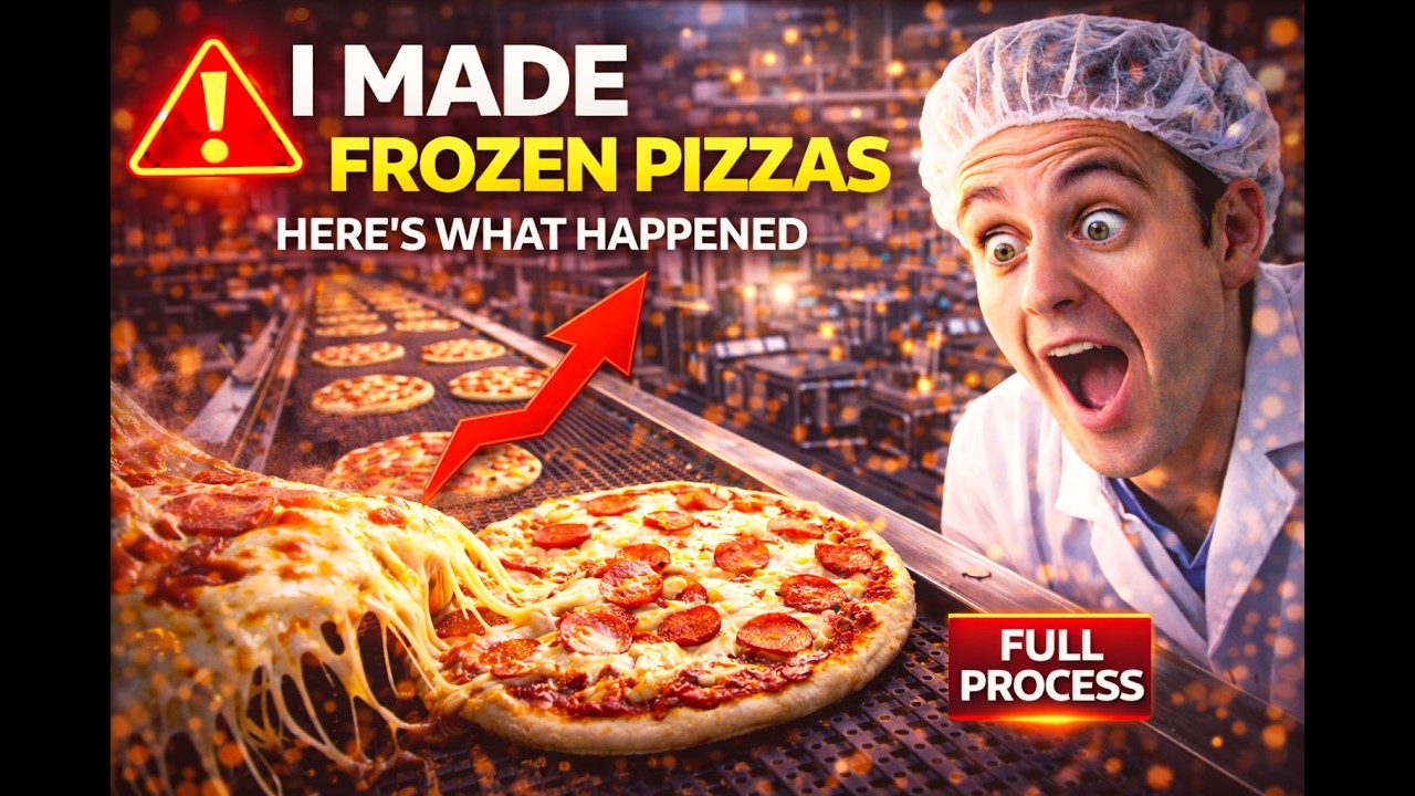 I Tried Making Frozen Pizzas and Here's What Happened