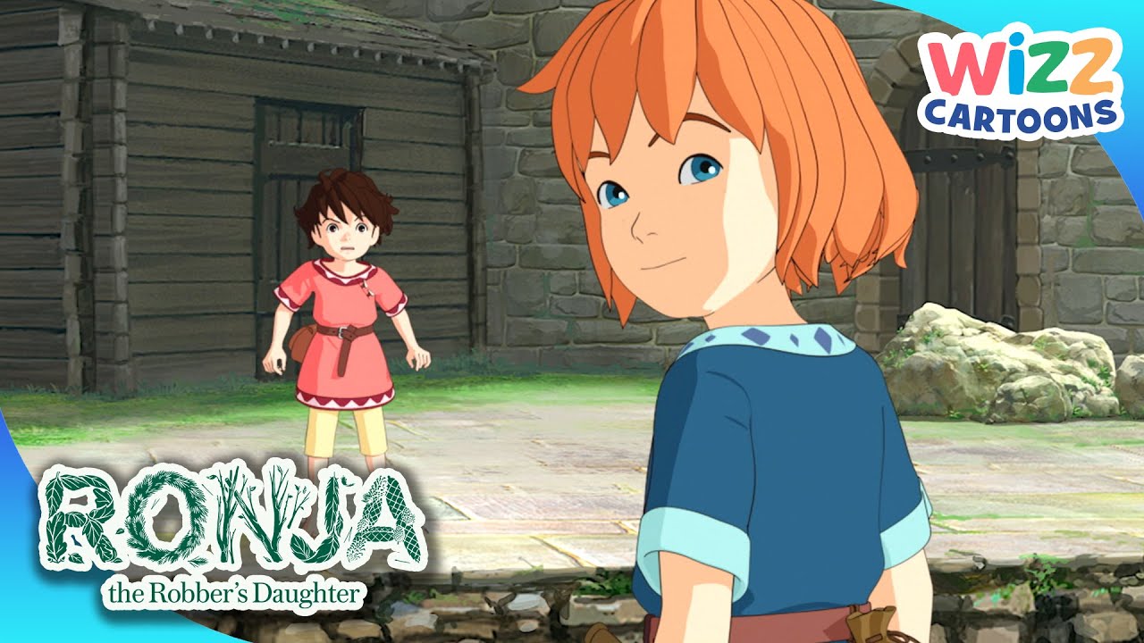 Studio Ghibli | Ronja Meets Birk | Ronja, the Robber's Daughter | Wizz Cartoons