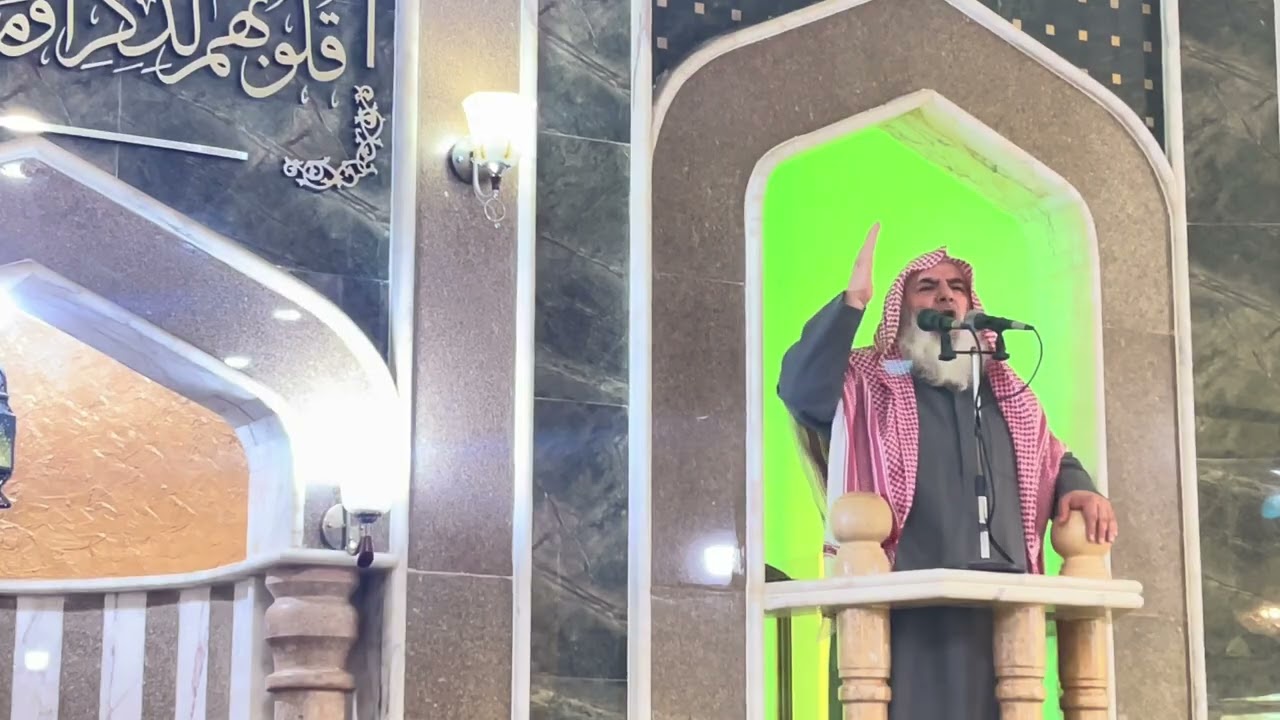 خطبة بعنون المخدرات و ام الكبائر