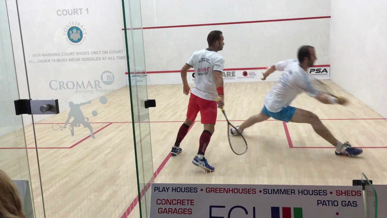 Squash - 2016 Simon R&ouml;sner vs Gr&eacute;goire Marche