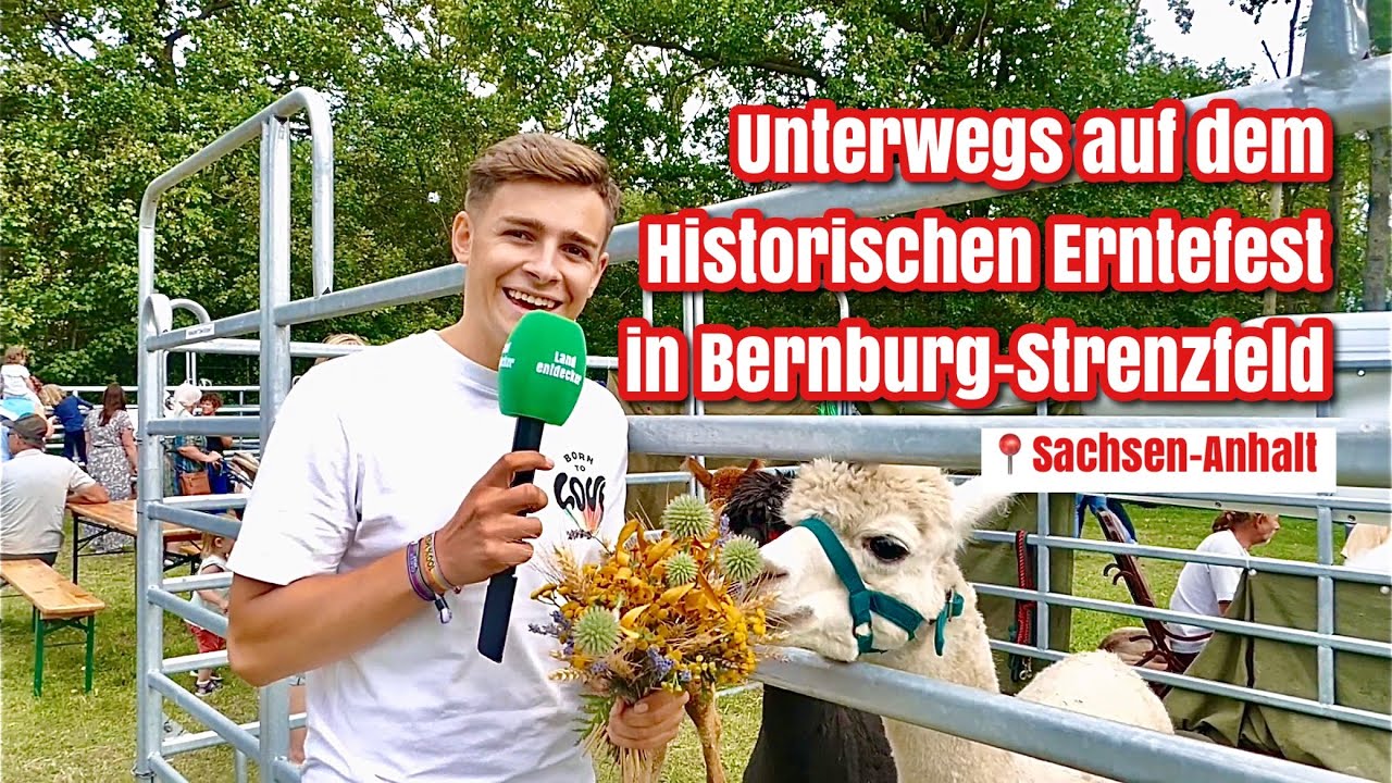 Unterwegs auf dem Historischen Erntefest der Hochschule Anhalt in Strenzfeld