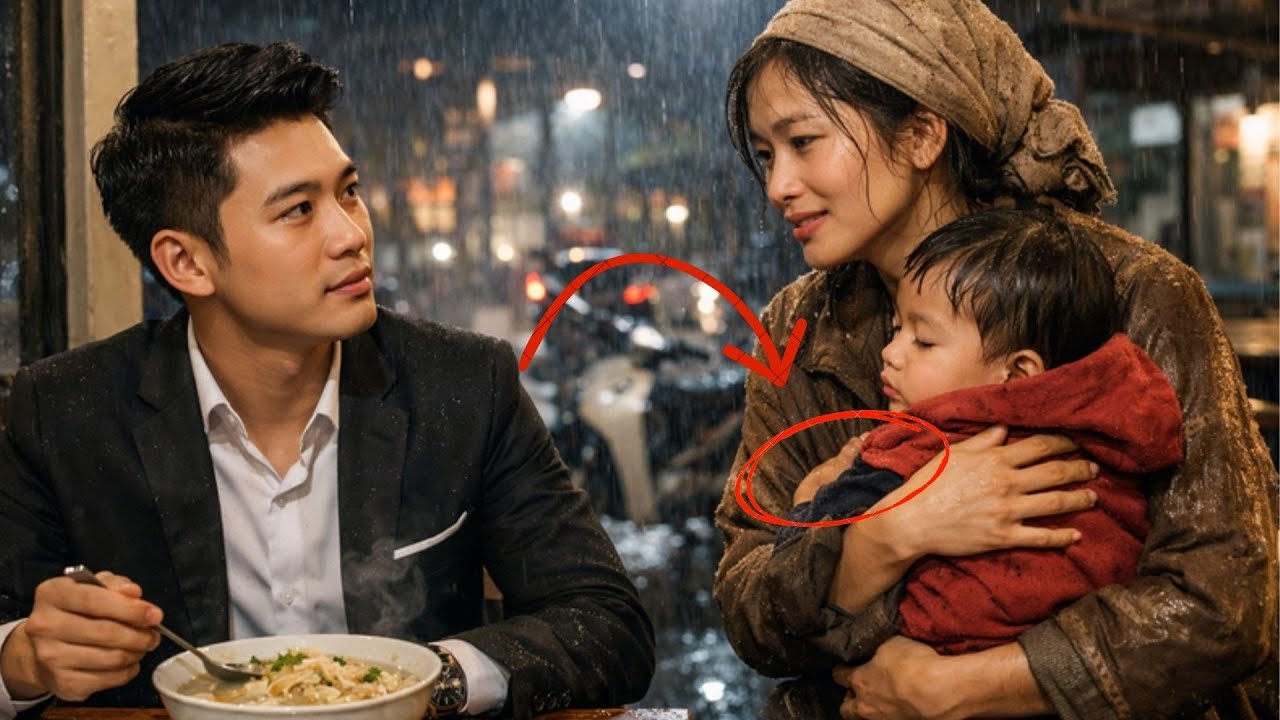 Tỷ Phú Và Bát Cháo Gà Đêm Mưa: Cuộc Gặp Gỡ Nhỏ Bé Thay Đổi Cả Một Gia Đình
