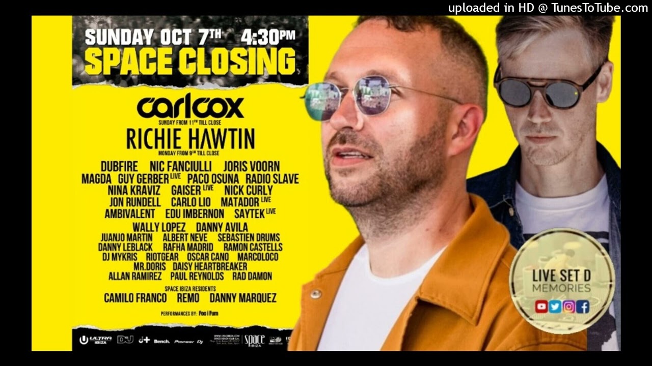 Nic Fanciulli b2b Joris Voorn @ Space Closing, Ibiza 07 10 2012