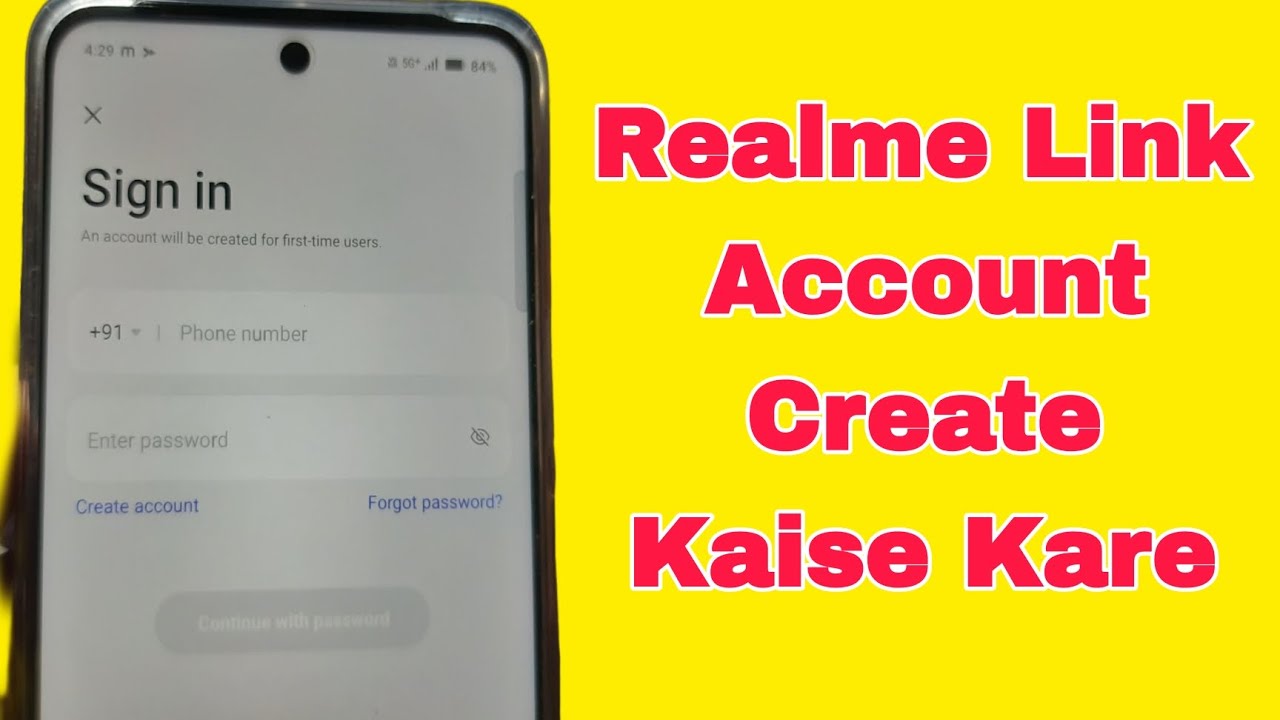 Realme Link App Me Account Kaise Banaye | how To Use Realme Link App | Realme Link App Verification