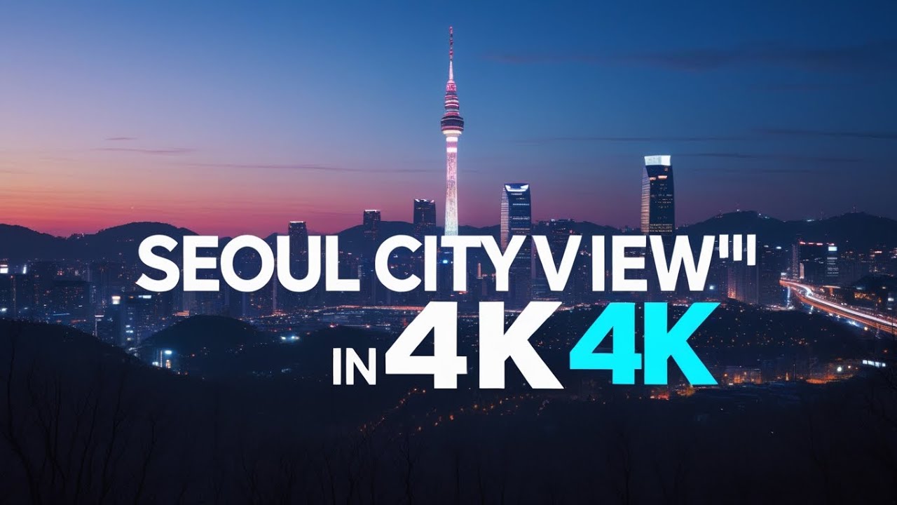 Experience Seoul Like Never Before | 4K Tour | Modern City, Timeless Charm #seoul #4k #4kvideo #view