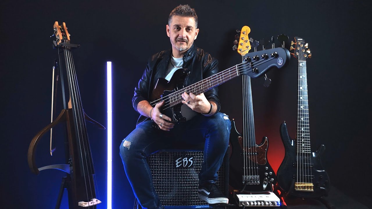 Andrea Manzo playing bass cover 