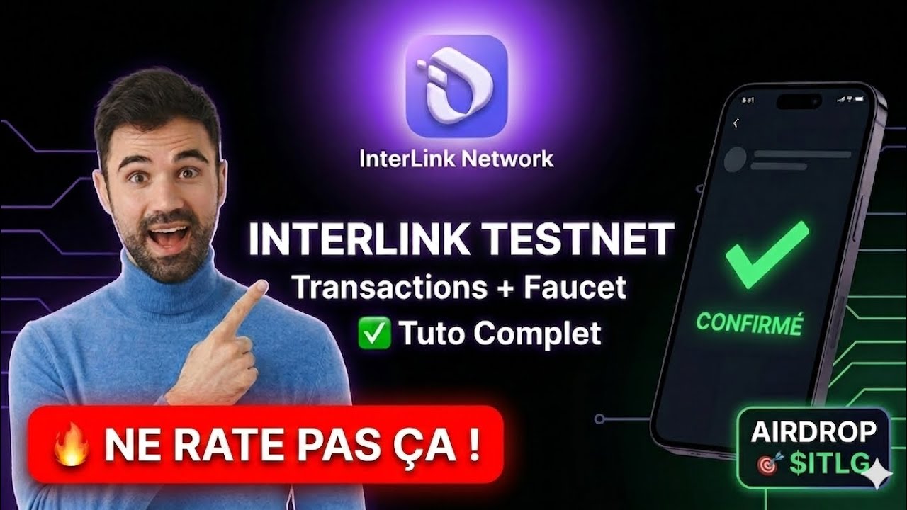 INTERLINK TAJ MAHAL TESTNET: Transactions + Faucet Before TGE $ITLG Q2 2026