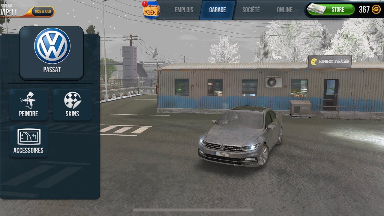 Comment conduire une voiture de marque Volkswagen sur truck Simulator Ultimate