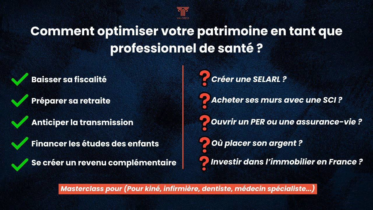 J'ai analysé 100+ patrimoines de Professionnels de Santé en 2025 : voici les 3 PIRES erreurs