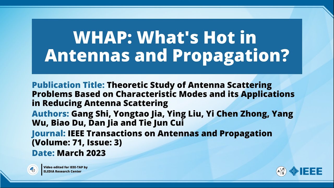 Theoretic Study of Antenna Scattering Problems Based on Characteristic Modes and its Applications
