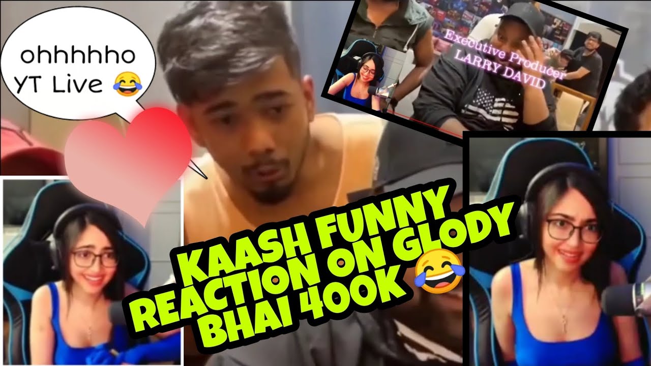 KAASH REACTION ON GLODY BHAI 400K CELEBRATION 😍😂 | GOLDY BHAI | SCOUT