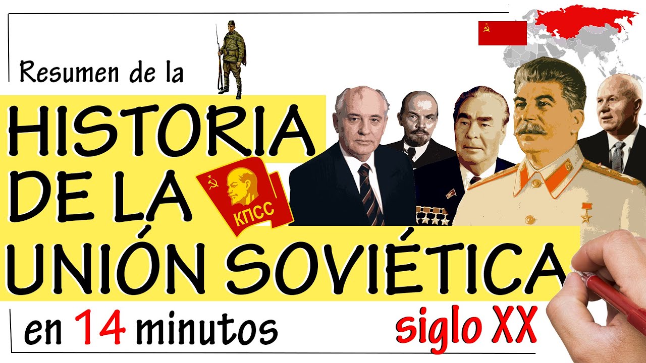 Historia de la UNIÓN SOVIÉTICA - Resumen | El Primer Estado SOCIALISTA
