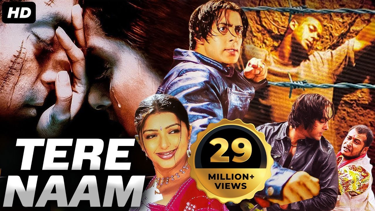 Salman Khan's TERE NAAM (4K) Blockbuster Bollywood Romantic Movie | Bhumika Chawla | Hindi Movie