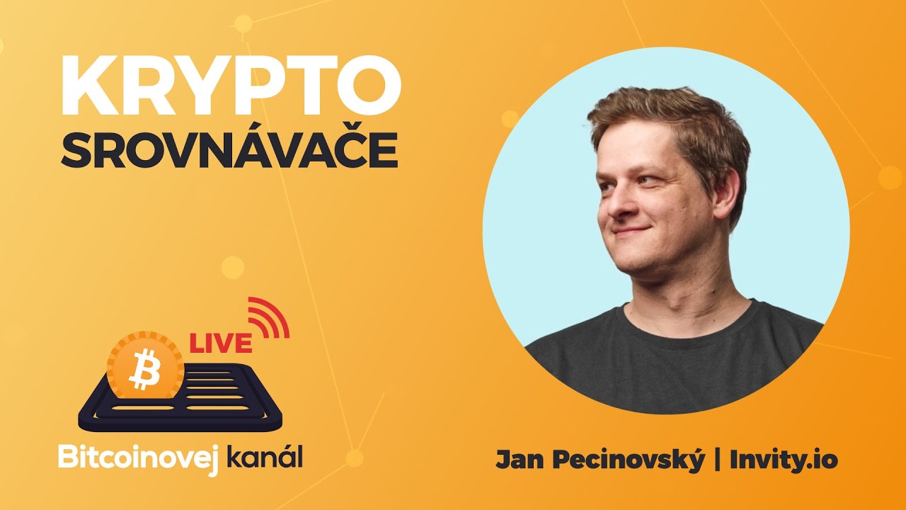 🔴Krypto srovn&aacute;vače | HOST: Jan Pecinovsk&yacute; - Invity.io