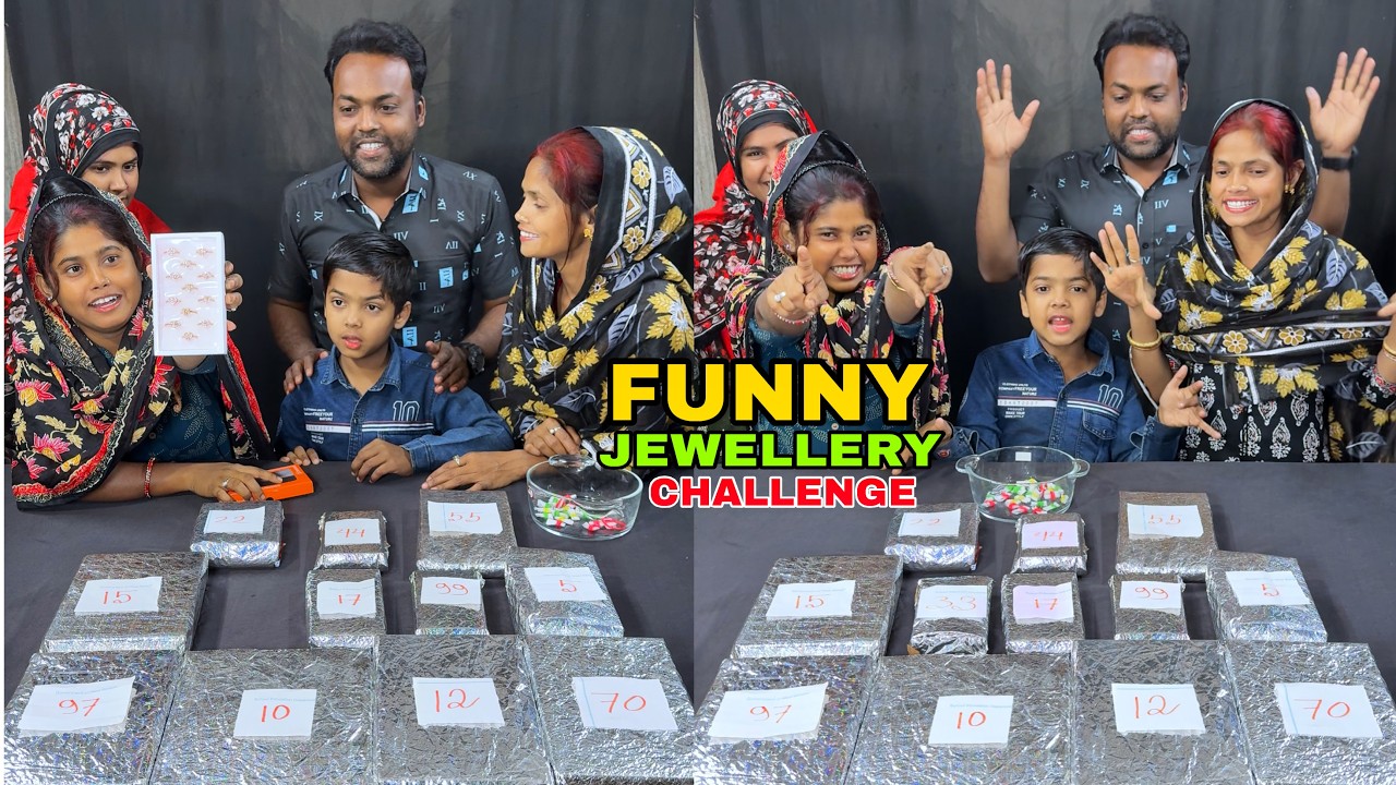 Funny New Jewellery Box Number Token Game Video With Family #jewellery #funny #box 