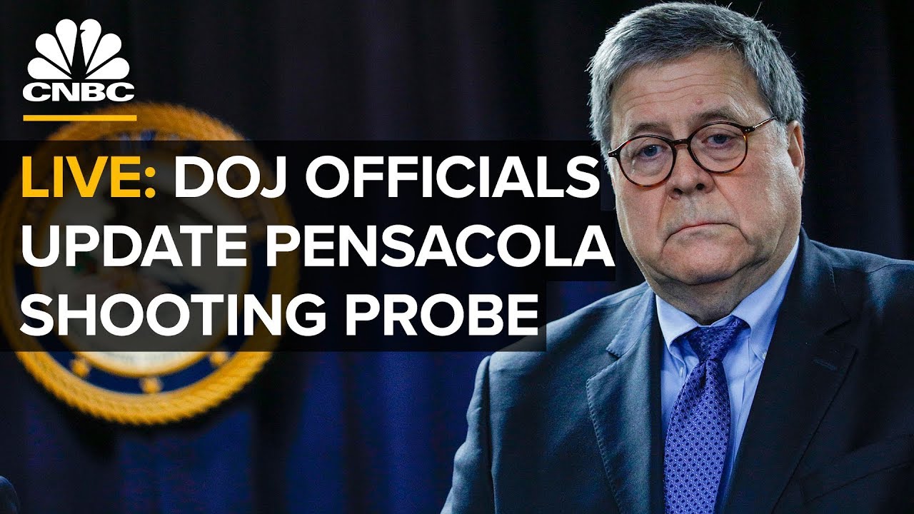 WATCH LIVE: DOJ's Bill Barr and FBI's David Bowdich speak on Pensacola shootings probe &ndash; 1/13/2020