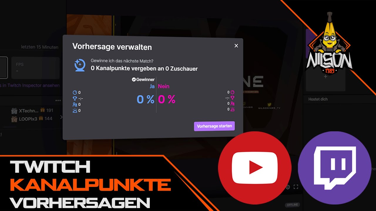 Twitch Kanalpunkte Vorhersagen: SO gehts!
