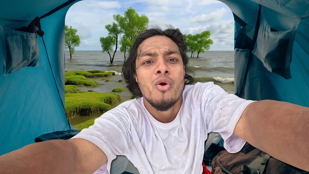 বাশবাড়িয়া সমুদ্র সৈকতে ২৪ ঘন্টার ক্যাম্পিং অভিজ্ঞতা | Bashbaria sea beach camping