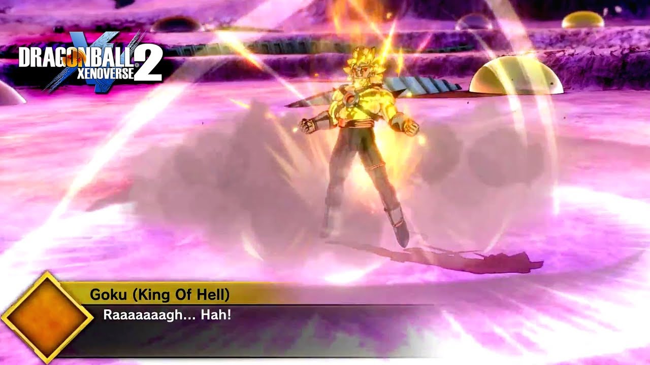 Untold Story, Goku From Another Timeline (Custom Parallel Quest) Goku,s New Form(King of Hell) DBXV2