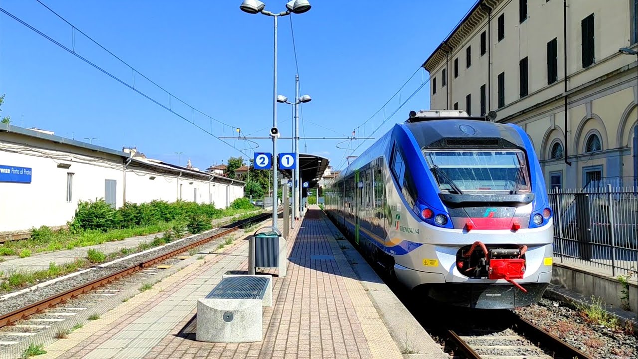 La stazione di FIRENZE PORTA al PRATO...