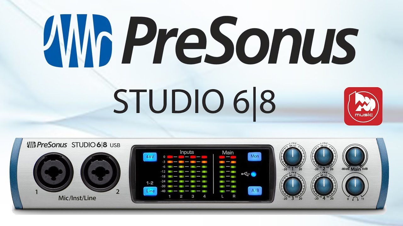 Аудиоинтерфейс PRESONUS STUDIO 68