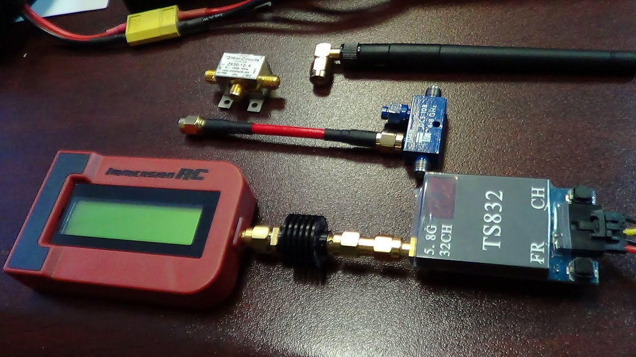 ImmersionRC RF Power Meter Test Boscam TS832